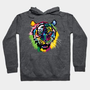 Tiger in wpap no bg Hoodie